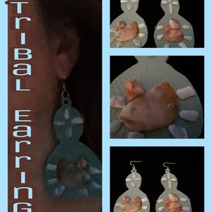 ♾Bohemian Moonstone Agate Earrings♾